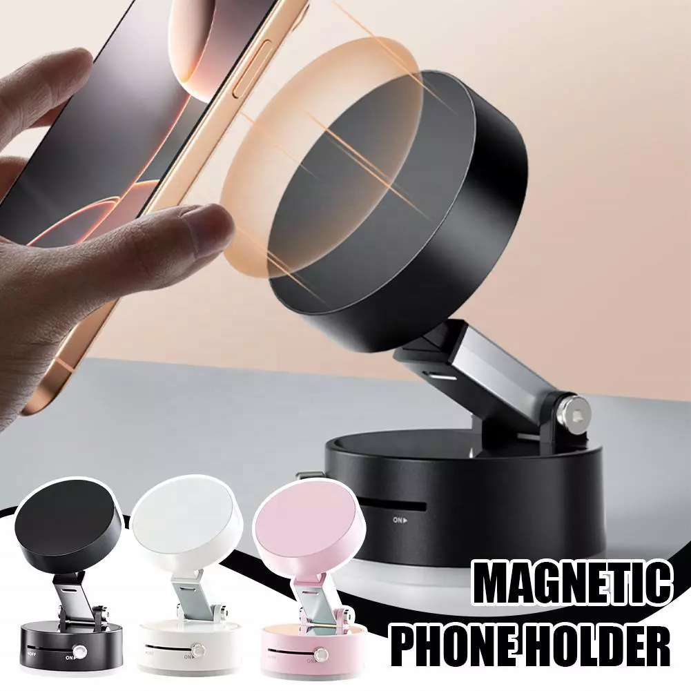 Support de téléphone multifonction : modèle A2, avec ventouse magnétique, flexible et pliable.