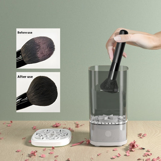 Nettoyeur de brosses de maquillage électrique rechargeable